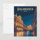 Salamanca Spain シーズンポストカード (正面/裏面)