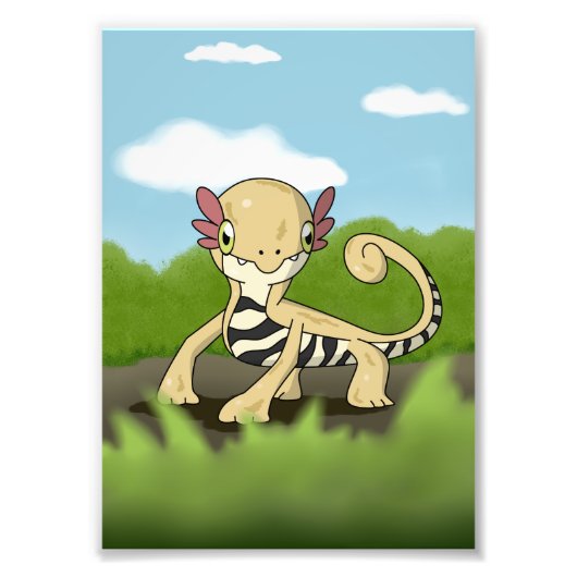 Salamandra フォトプリント (正面)