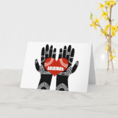 Salamat カード (黄色い花)