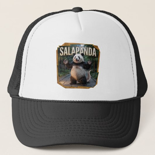 Salapanda Photographic – Salamander Panda Funny キャップ (正面)