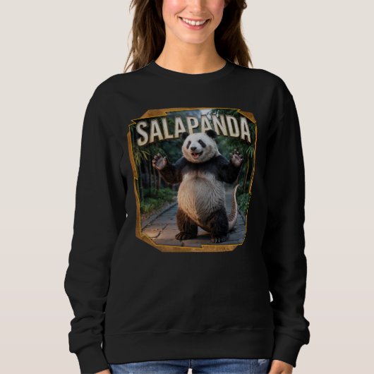 Salapanda Photographic – Salamander Panda Funny スウェットシャツ (正面)
