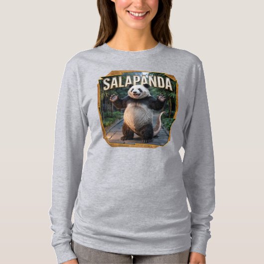 Salapanda Photographic – Salamander Panda Funny Tシャツ (正面)