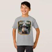 Salapanda Photographic – Salamander Panda Funny Tシャツ (正面フル)