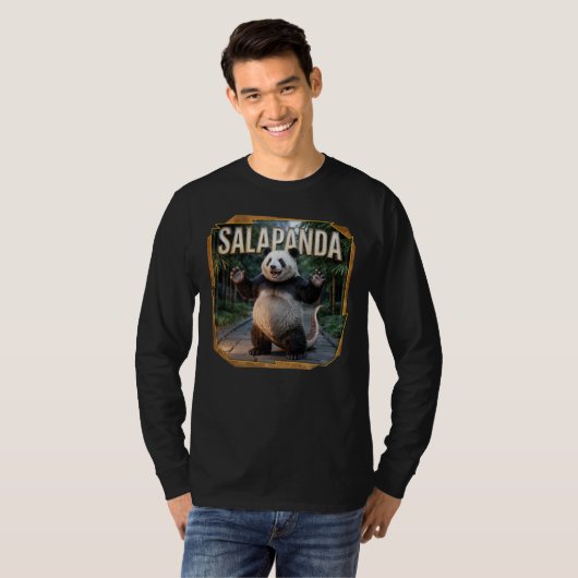 Salapanda Photographic – Salamander Panda Funny Tシャツ (正面フル)