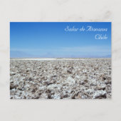 Salar de Atacama – チリ・アタカマ砂漠 ポストカード (正面)
