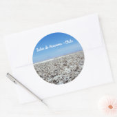 Salar de Atacama – チリ・アタカマ砂漠 ラウンドシール (封筒)