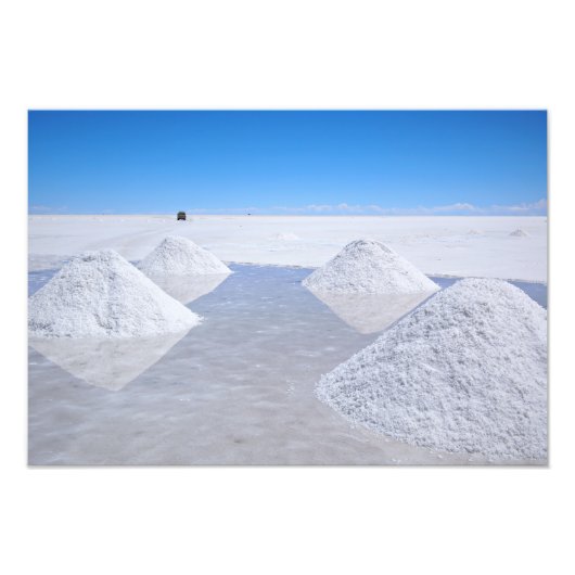 Salar de Uyuni塩フラッツ写真プリント フォトプリント (正面)