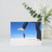 Salar De Uyuni，ボリビアはがき ポストカード (スタンド正面)