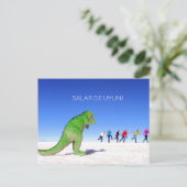 Salar de Uyuni，ボリビアはがき ポストカード (スタンド正面)