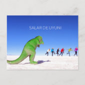 Salar de Uyuni，ボリビアはがき ポストカード (正面)