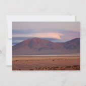 Salar del Huasco、チリ・カード (正面)