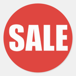 SALE割引ステッカー ラウンドシール