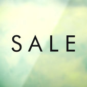 SALE 40インチブラックストアプロモセール ウィンドウサイン (シート3)