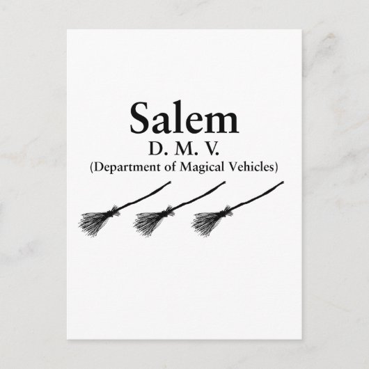 Salemからの挨拶 ポストカード (正面)