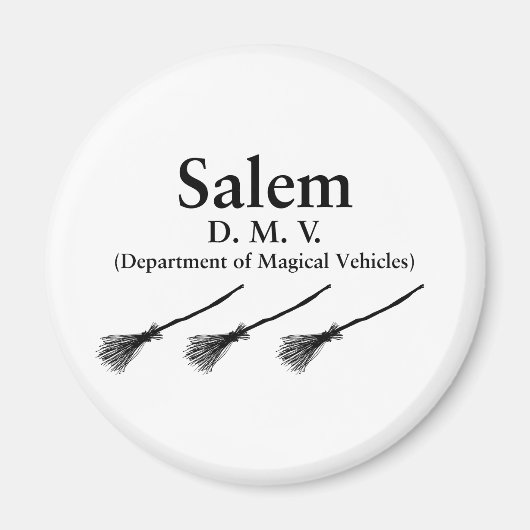 Salemからの挨拶 マグネット (正面)