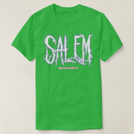 SALEMマサチューセッツ Tシャツ (デザイン正面)