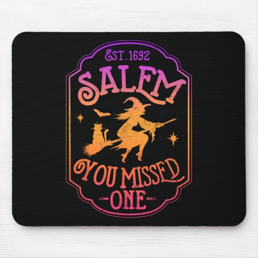 Salem 1692彼らは恋しく思一つの魔女ハロウィーントリックO マウスパッド (正面)