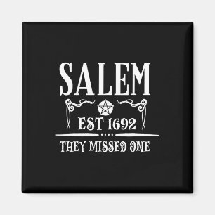 Salem 1692彼ら恋しく思は1つの魔女ハロウィーン マグネット
