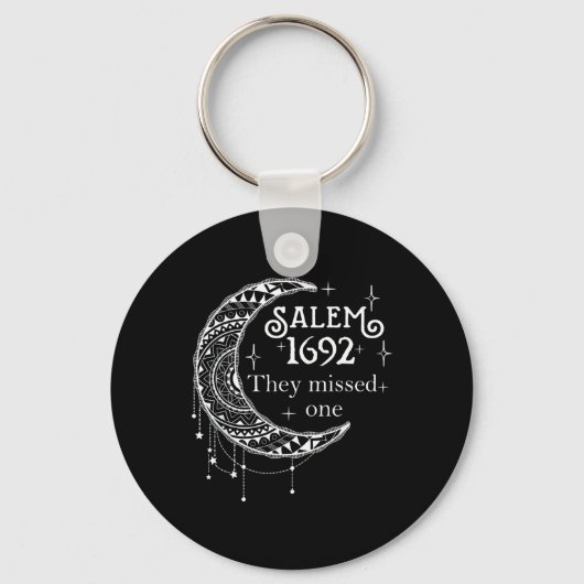 Salem 1692彼ら恋しく思は1つ- Salem Witch 1692ホール キーホルダー (正面)