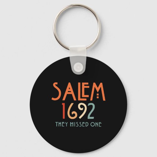 Salem 1692彼ら恋しく思は1つ- Salem Witch 1692ホール キーホルダー (正面)