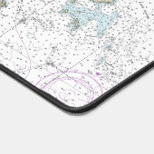 Salem and Lynn Harbors図航海の13275 デスクマット (コーナー)