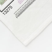 Salem and Lynn Harbors図航海の13275 フリースブランケット (角)