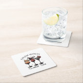 Salem Cocktail Club スクエアペーパーコースター (インサイチュ)