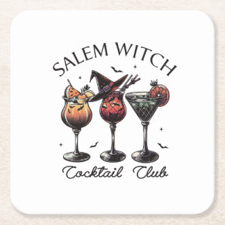 Salem Cocktail Club スクエアペーパーコースター