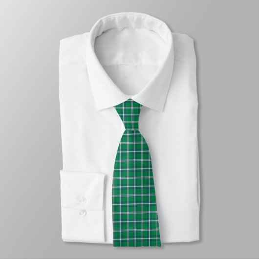 Salem Green and White Plaid Neck Tie ネクタイ (タイ)