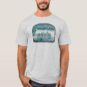 Salem Lake North Carolina Deer Tシャツ (正面)