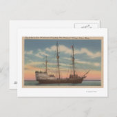Salem, MA - View of Capt. Winthrop's Arbella ポストカード (正面/裏面)