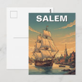 Salem Massachusetts Postcard ポストカード (正面/裏面)