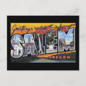 Salem Oregonからの挨拶 ポストカード (正面)