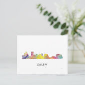 SALEM OREGON SKYLINE WB1 - ポストカード (スタンド正面)