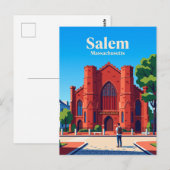 Salem Witch Museum USA ポストカード (正面/裏面)