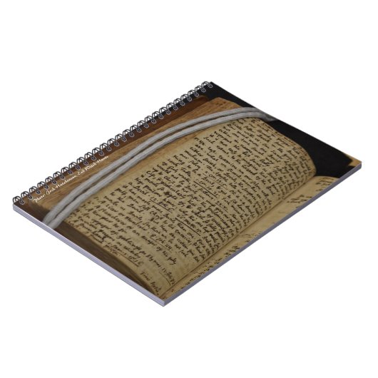 Salem Witch Trial Notebook、Rev. Parris Sermon ノートブック (左側)