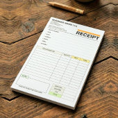 Sales Invoice Receipt Pad | Business Order Form ポストイット