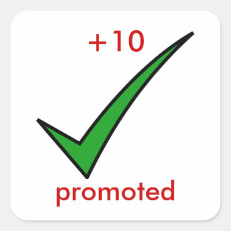 Salesforce.comアイディアシール スクエアシール