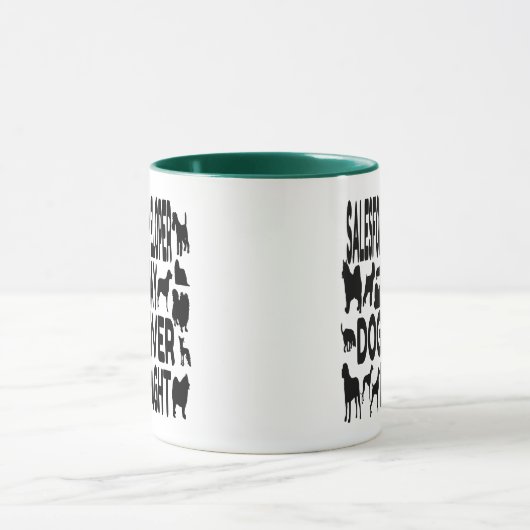 Salesforce Developer Dog Lover マグカップ (中央)