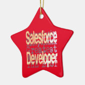 Salesforce Developer Extraordinaire セラミックオーナメント (左)