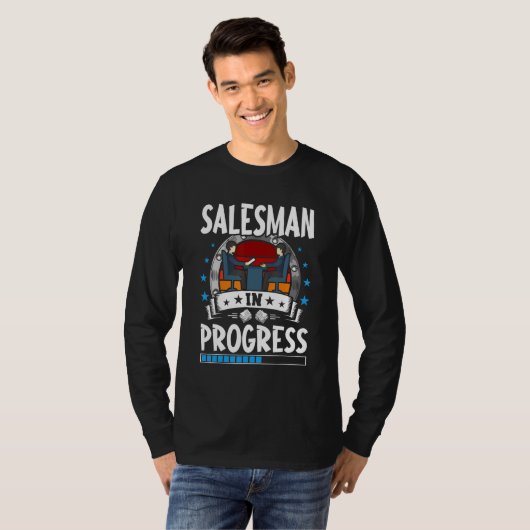 Salesman In Progress Trainee Student Tシャツ (正面フル)