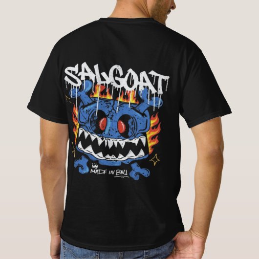 SALGOAT Skull Tee Tシャツ (裏面)