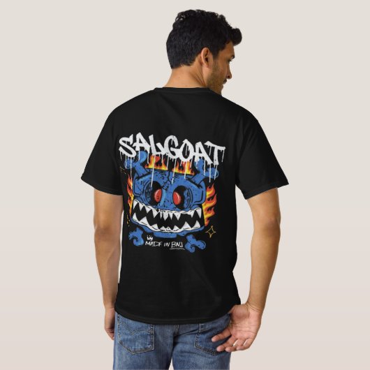 SALGOAT Skull Tee Tシャツ (裏面フル)
