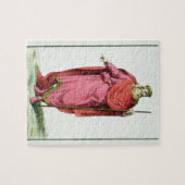 SalianフランクのクロービスI (481-511)王からの ジグソーパズル (横)