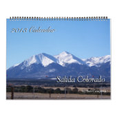 Salida Colorado, 2013年カレンダー カレンダー (カバー)