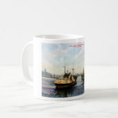 Saliendo a faener/Saíndo a faenar/Going fishing コーヒーマグカップ (正面左)