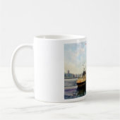 Saliendo a faener/Saíndo a faenar/Going fishing コーヒーマグカップ (左)