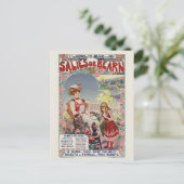 Salies de Bearn France Vintage Poster 1900 ポストカード (スタンド正面)