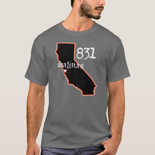 Salinas, Ca -- Tシャツ (正面)