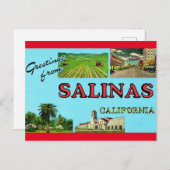 Salinas Californiaの旅行はがき ポストカード (正面/裏面)